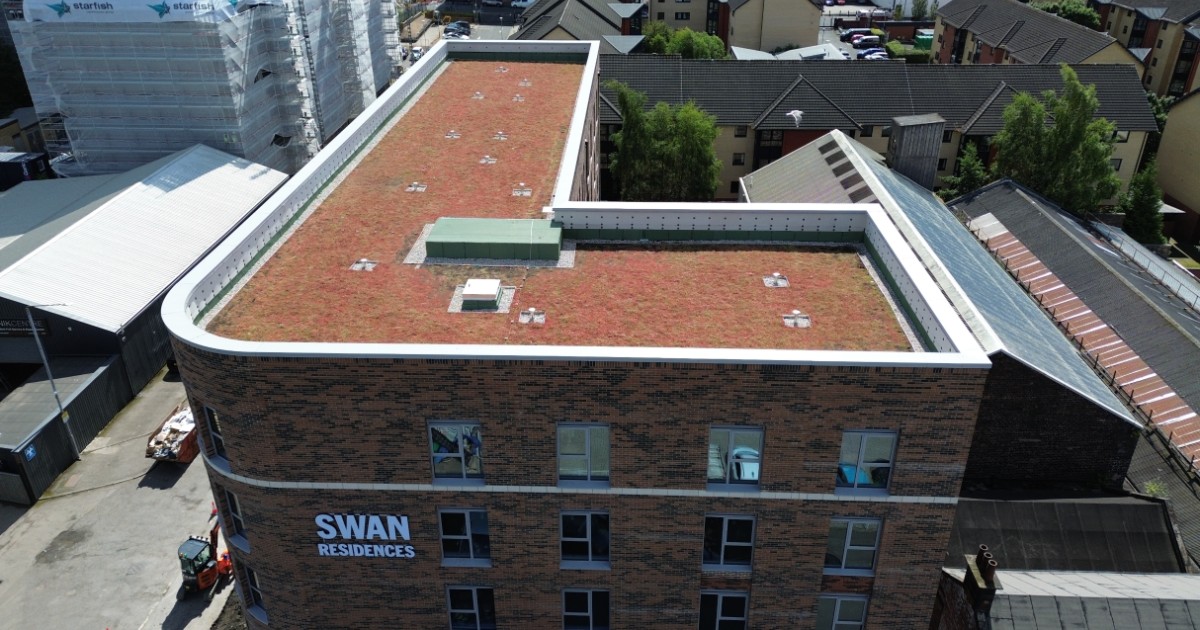 Roofing works wrap up at Swan Residences PBSA | PBSA News